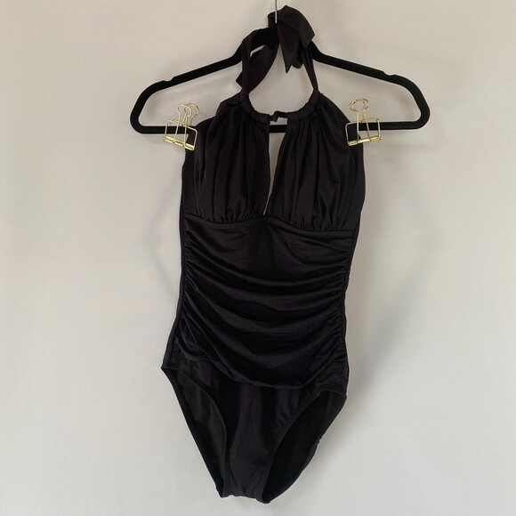 Kenneth Cole New York Black Swimsuit One Piece Size Med - Picture 1 of 10